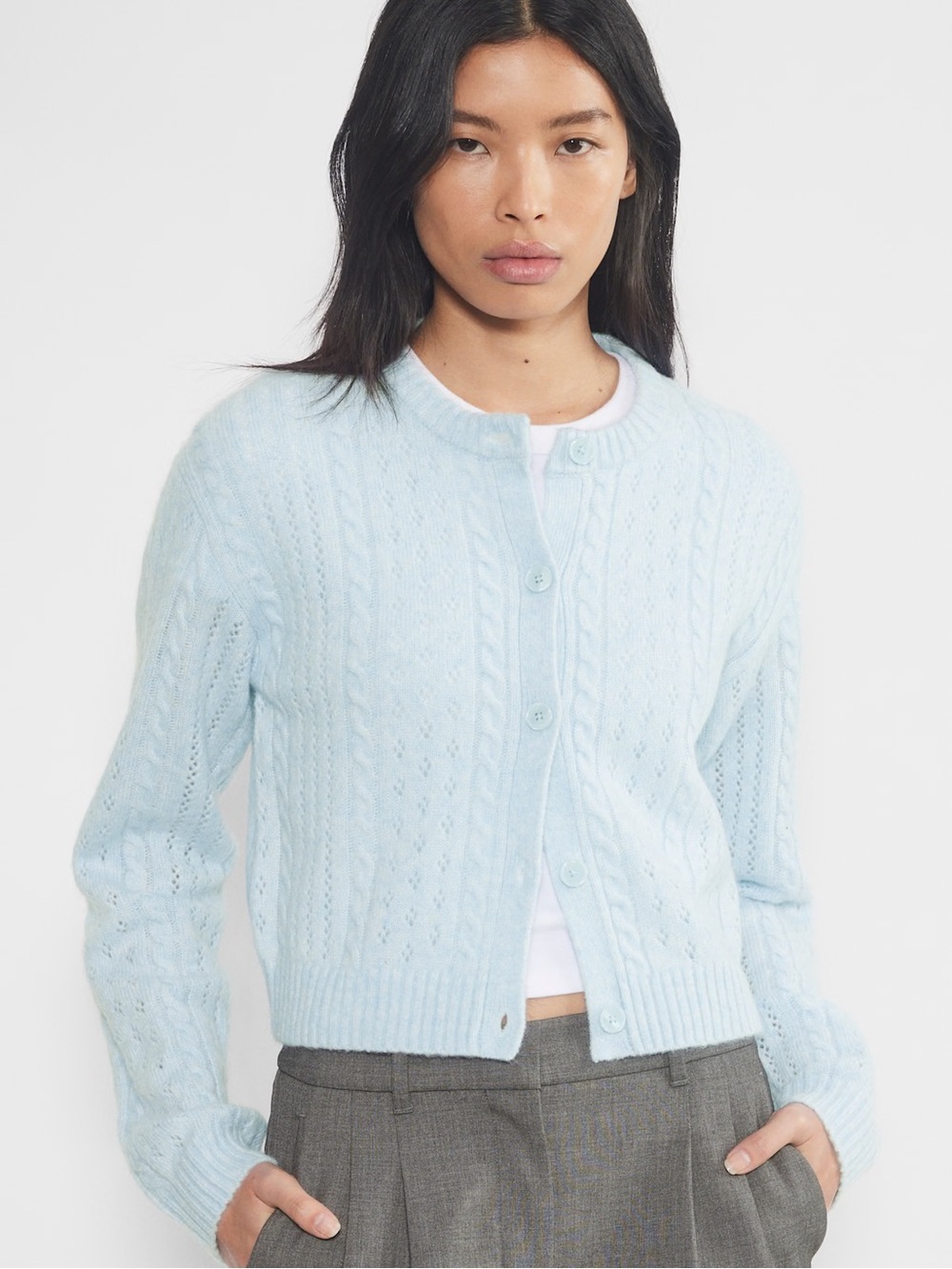 Aritzia Sunday Best Sweetspot Wool Blend Cardigan
